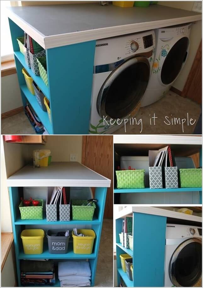 10 Practical DIY Projects for Laundry Room Organization 6