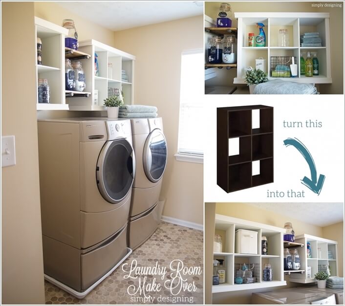 10 Practical DIY Projects for Laundry Room Organization 7