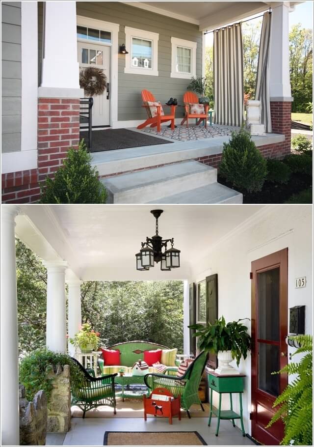 Add Color To Your Porch and Make It Cheerful 4