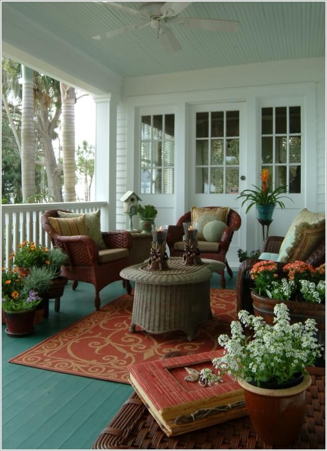 Add Color To Your Porch and Make It Cheerful 6