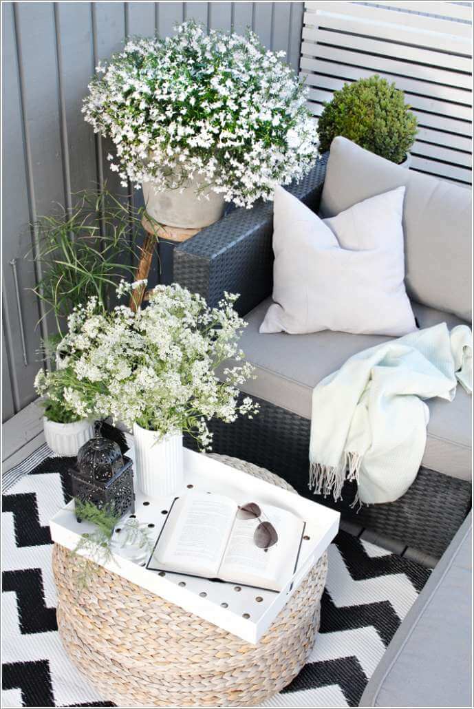Add Spice to Your Balcony with a Cool Table 2