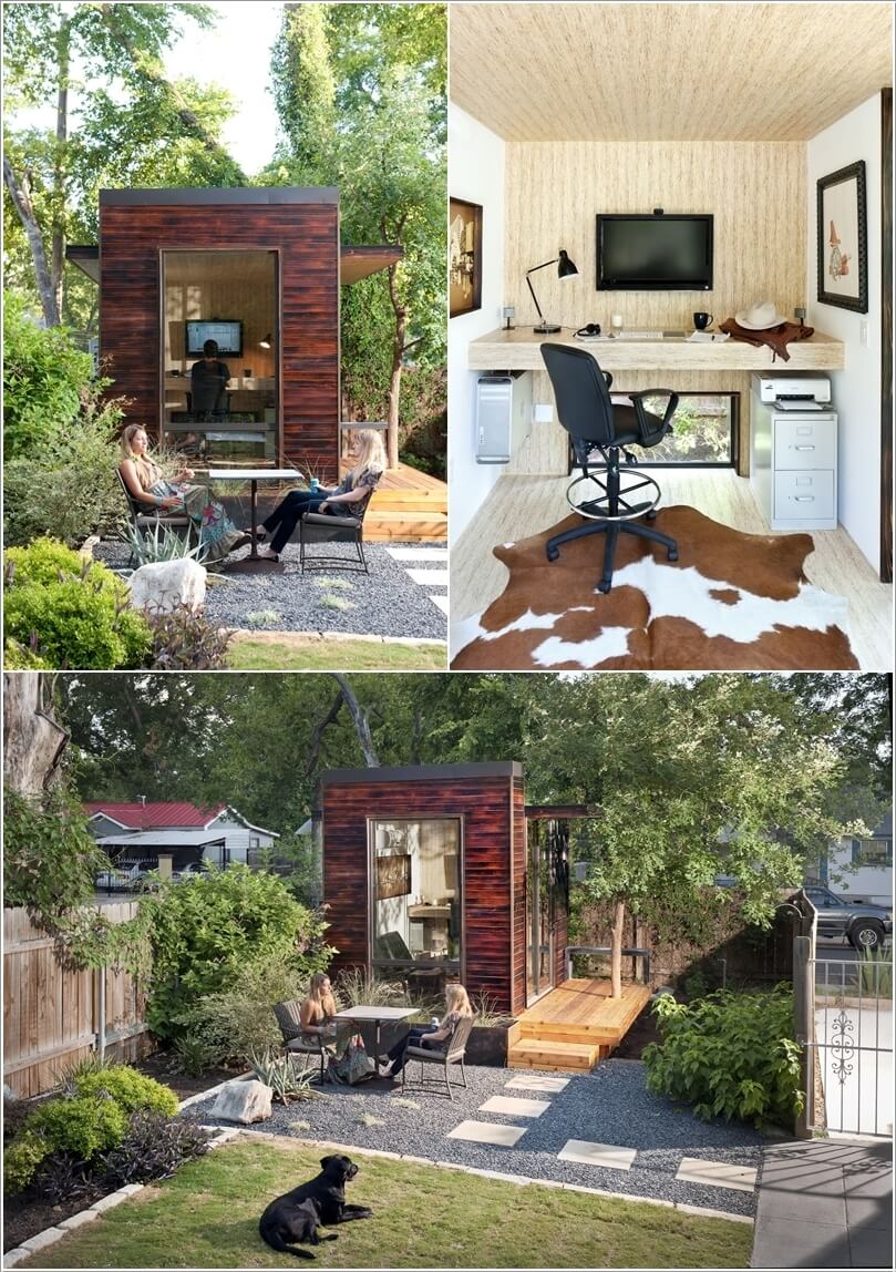 Amazing and Cool Outdoor Office Ideas 10