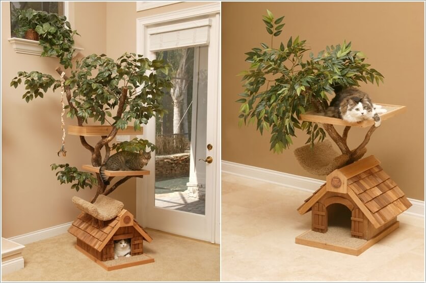 Cool Cat Tree Furniture Designs Your Cat Will Love 1