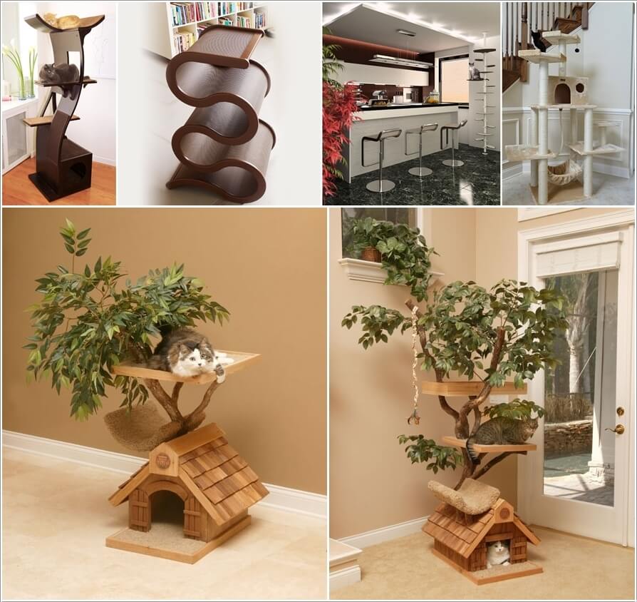 Cool Cat Tree Furniture Designs Your Cat Will Love a