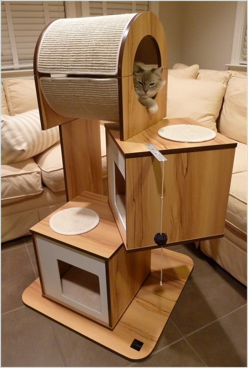 Cool Cat Tree Furniture Designs Your Cat Will Love 8