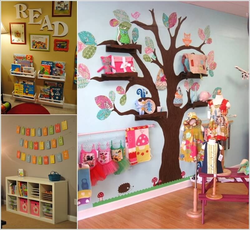 ideas for playroom walls