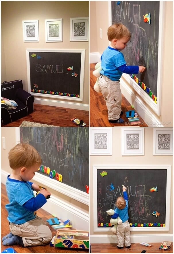 Decorate Your Kids' Playroom Wall with a Creative Idea 6