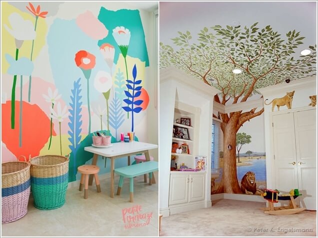 Decorate Your Kids' Playroom Wall with a Creative Idea 9