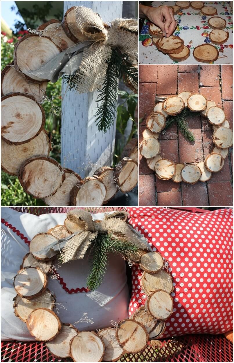 How About Making Log Christmas Decorations 6