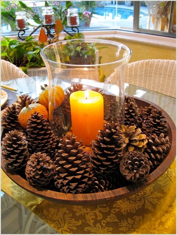How To Make Decor Projects with Mini Pine Cones 3