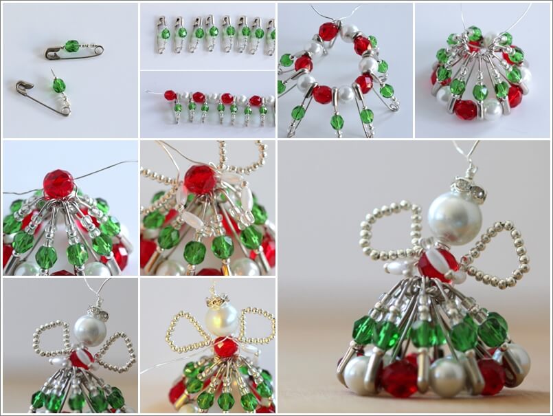 This Beaded Christmas Angel is Just Stunning 1