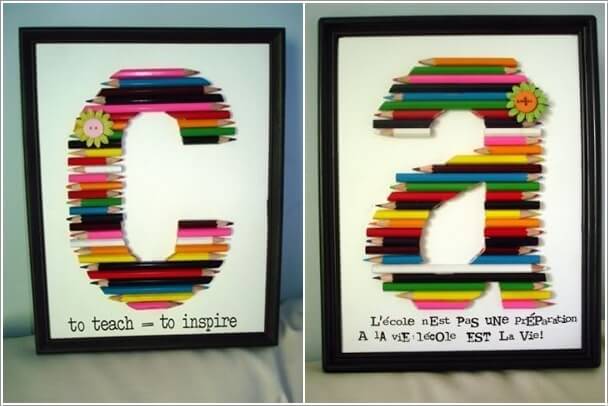 10 Cool Color Pencil Inspired Home Decor Ideas 8