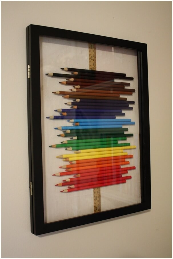 10 Cool Color Pencil Inspired Home Decor Ideas 10