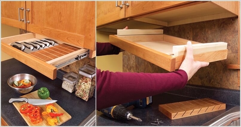 10 Creative Ways to Store Kitchen Knives 3