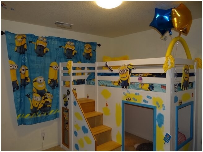 10 Cute and Cool Minions Kids Room Ideas 9