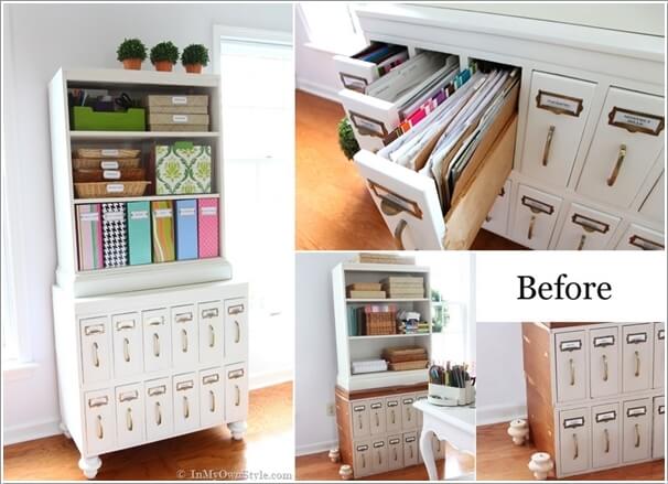 10 Fabulous Before and After Furniture Makeover Projects 7