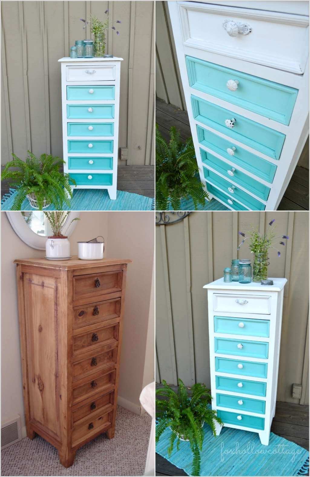 10 Fabulous Before and After Furniture Makeover Projects 9