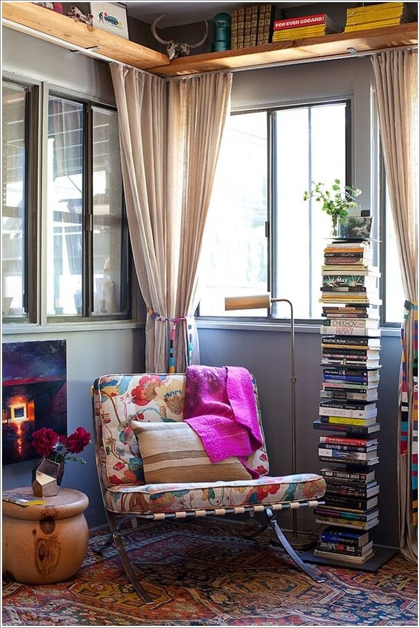 10 Places In Your Home to Display Books At 3