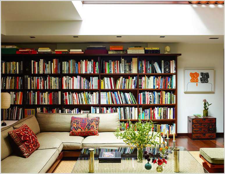 10 Places In Your Home to Display Books At 1
