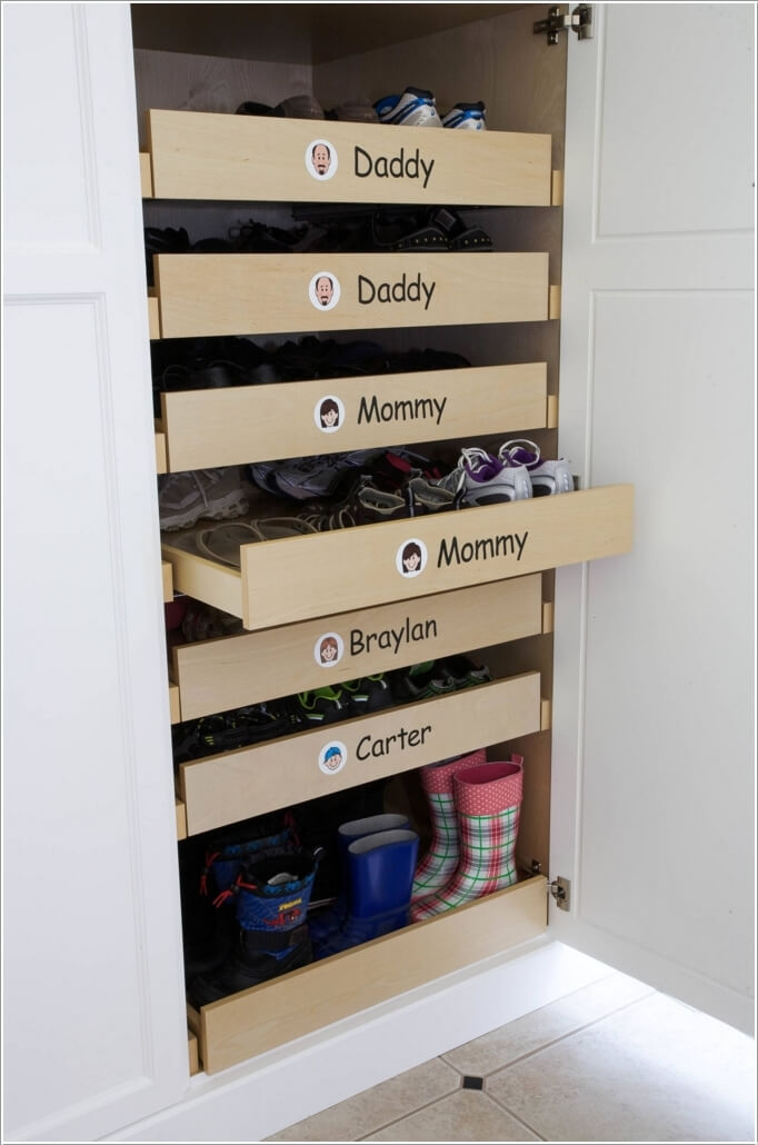 10 Places Where You Can Install a Shoe Rack 3