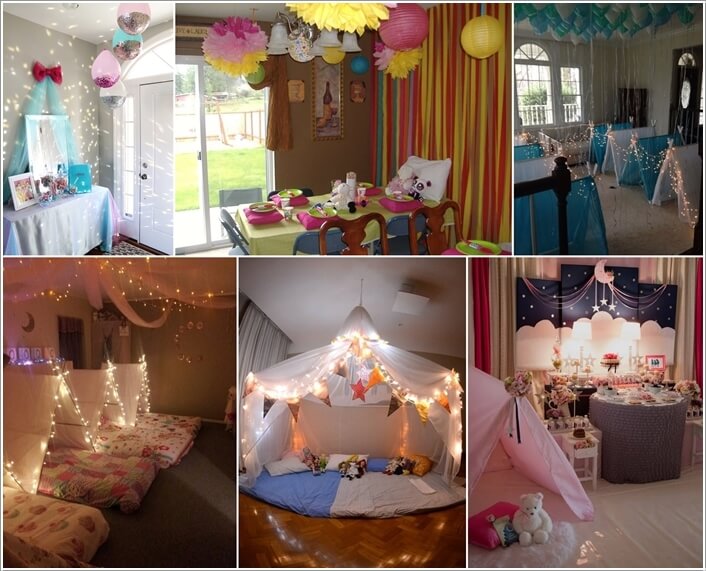 10 Super Cute Slumber Party Decor Ideas a