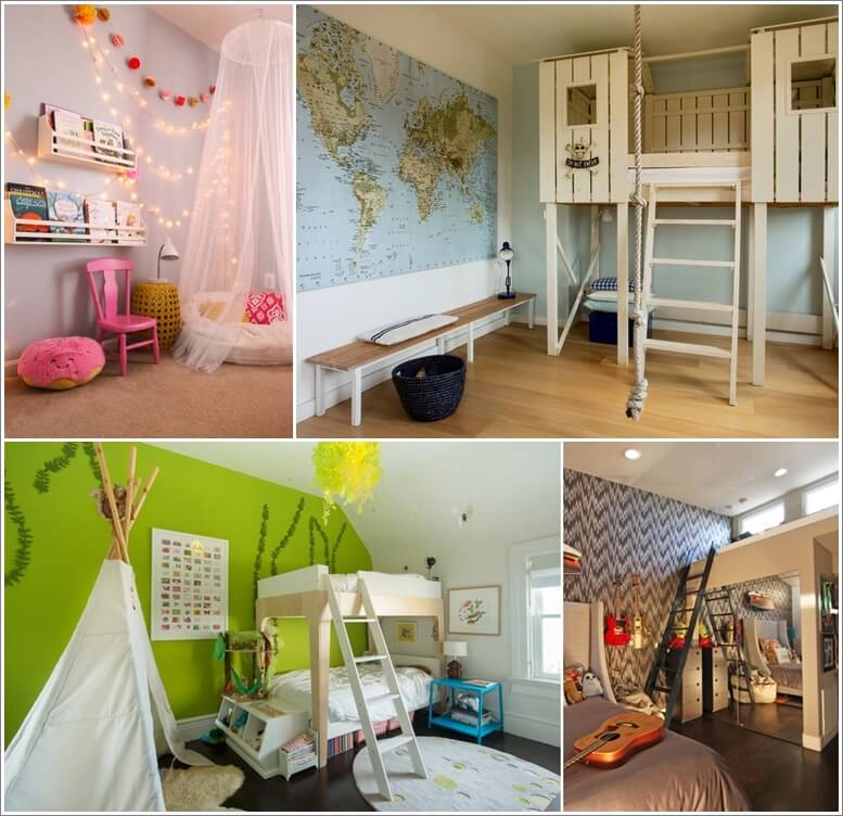 15 Cool Hideaway Ideas for Your Kids' Room 1