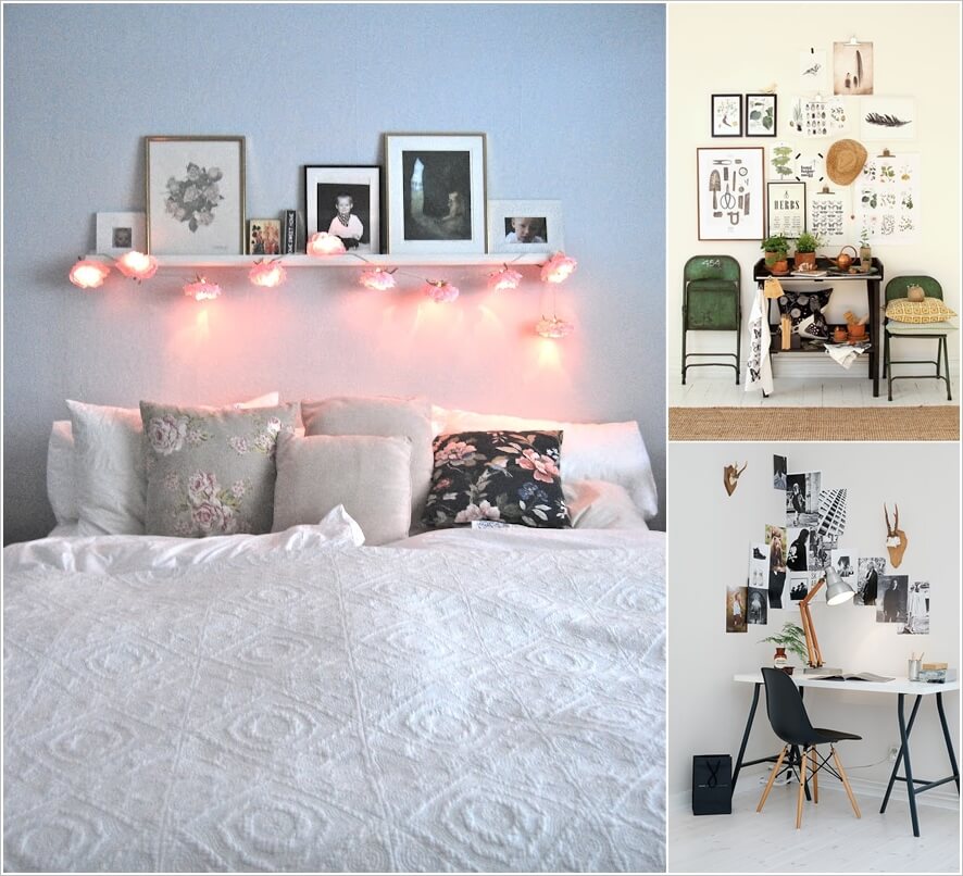 20 Ways to Add Life to a White Wall 1
