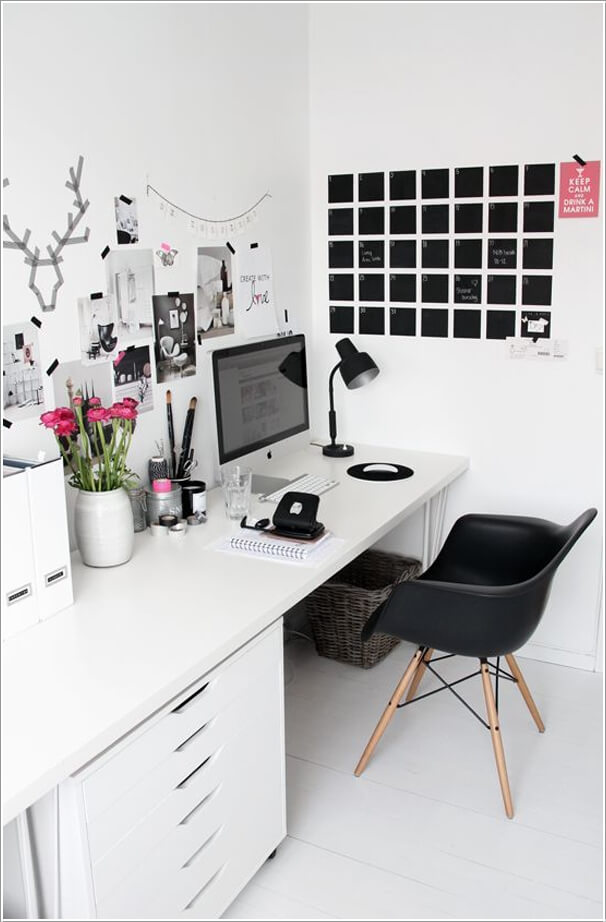10 Chic and Beauteous Home Office Desk Ideas 6