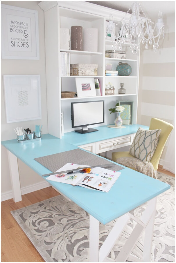 10 Chic and Beauteous Home Office Desk Ideas 1