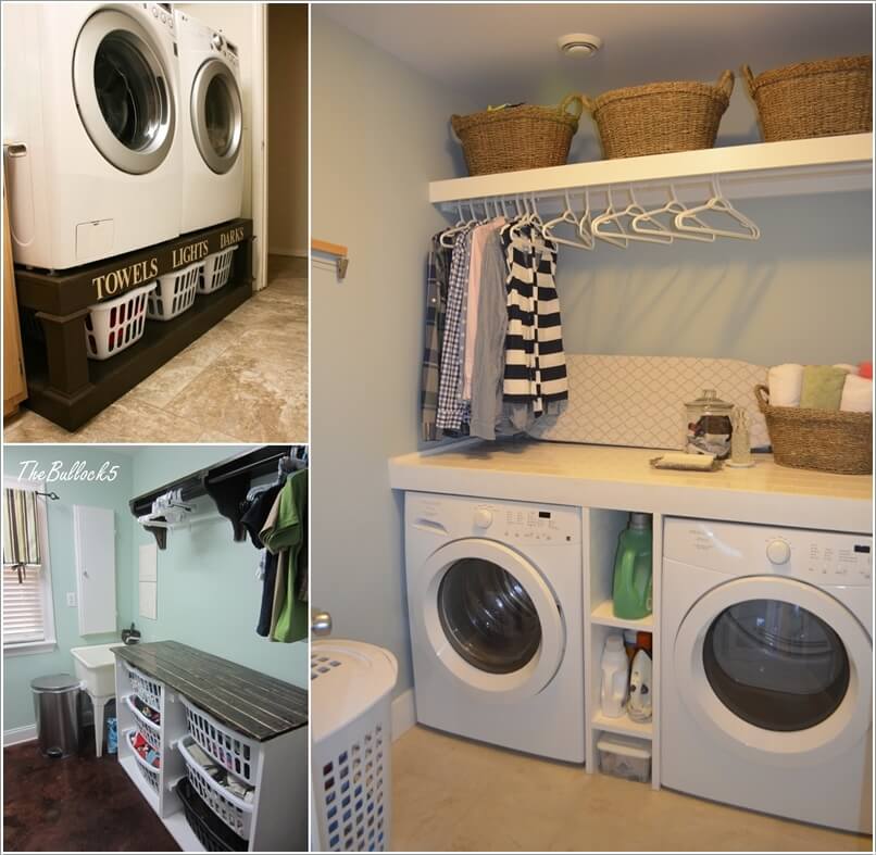 10 Clever Ideas to Store More in Your Laundry Room a