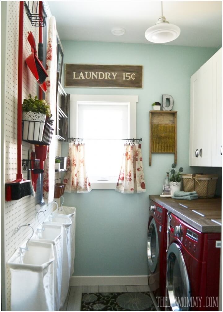 10 Clever Ideas to Store More in Your Laundry Room 10
