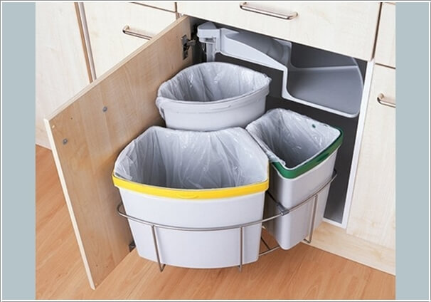 10 Clever Ways to Hide a Trash Can 2