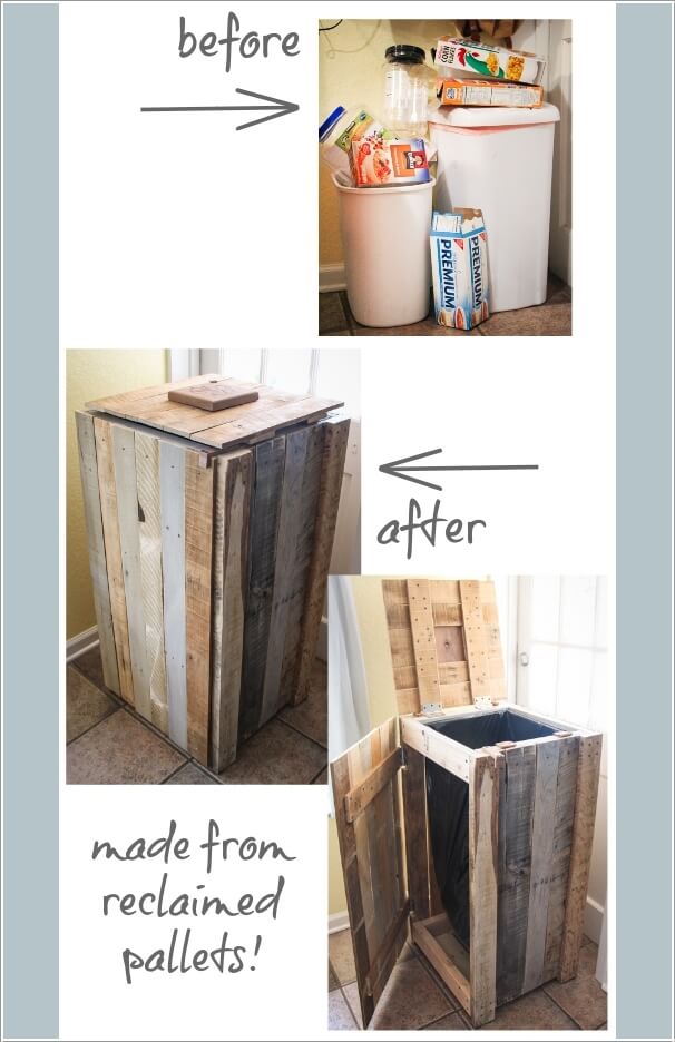 10 Clever Ways to Hide a Trash Can 8