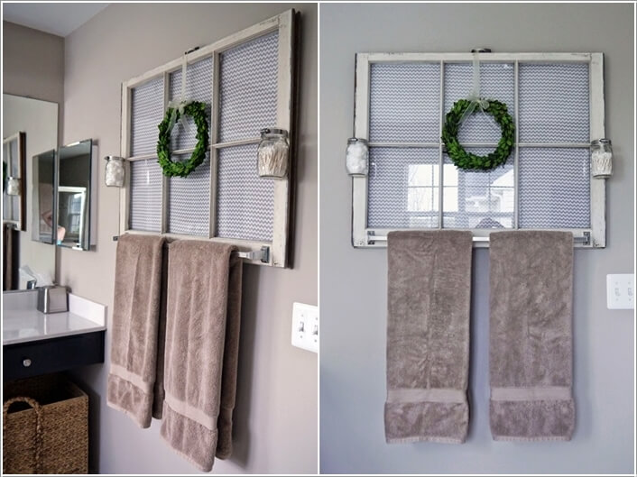 15 Cool DIY Towel Holder Ideas for Your Bathroom 5