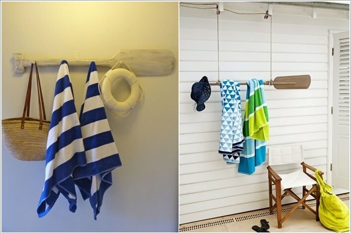 15 Cool DIY Towel Holder Ideas for Your Bathroom 8