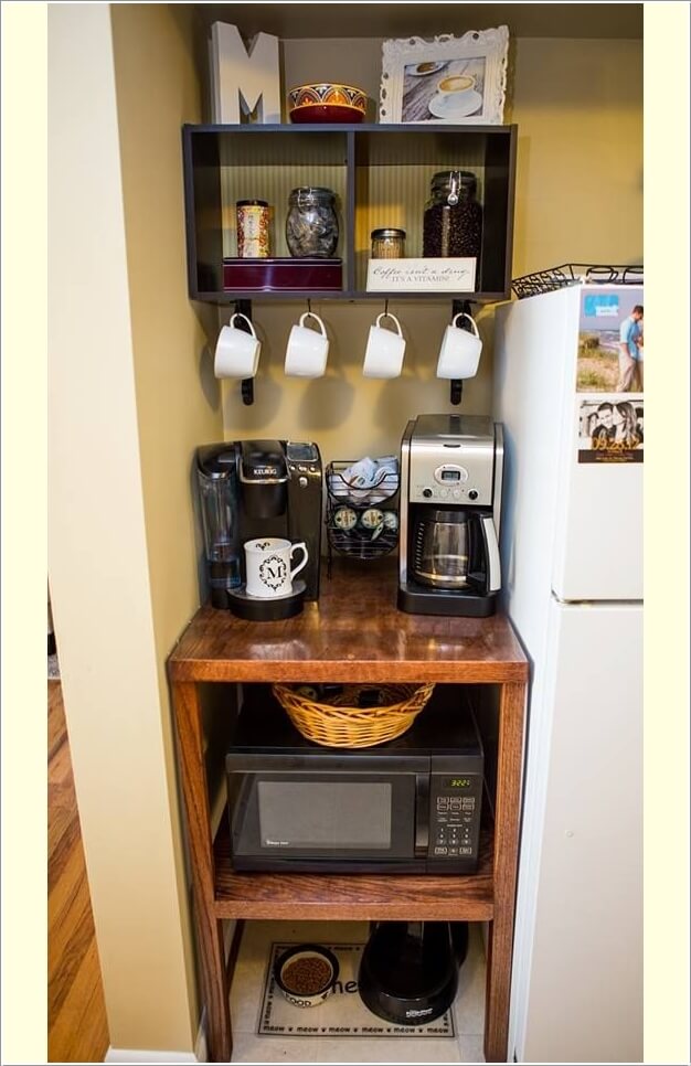 10 Places in Your Home Where You Can Set Up a Coffee Station 4