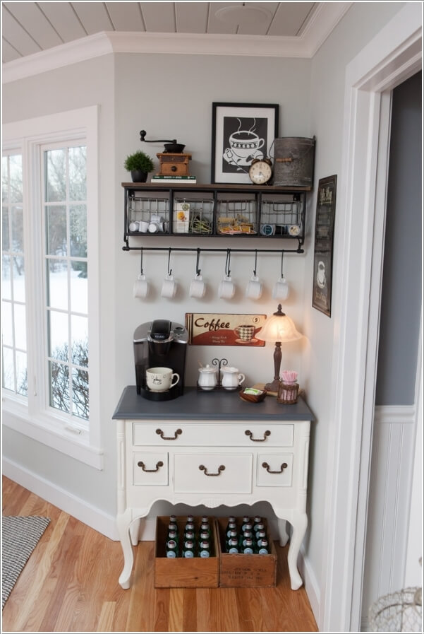 10 Places in Your Home Where You Can Set Up a Coffee Station 6