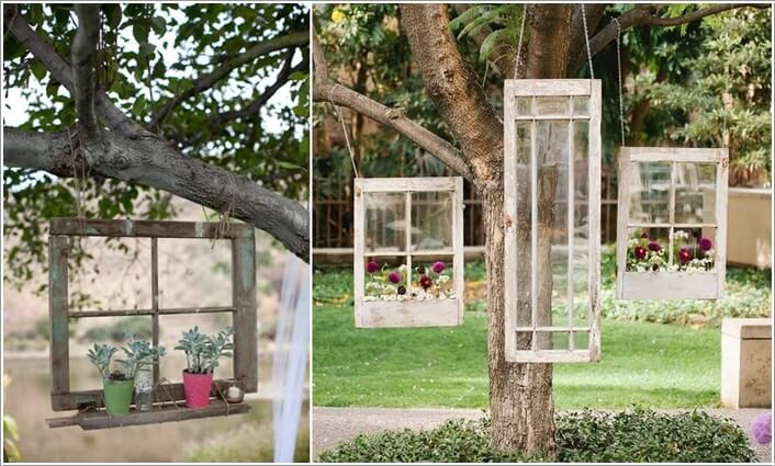 10 Wonderful Ideas to Decorate An Outdoor Tree 2