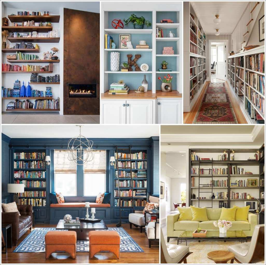 11 Creative Ways to Style a Bookcase 1