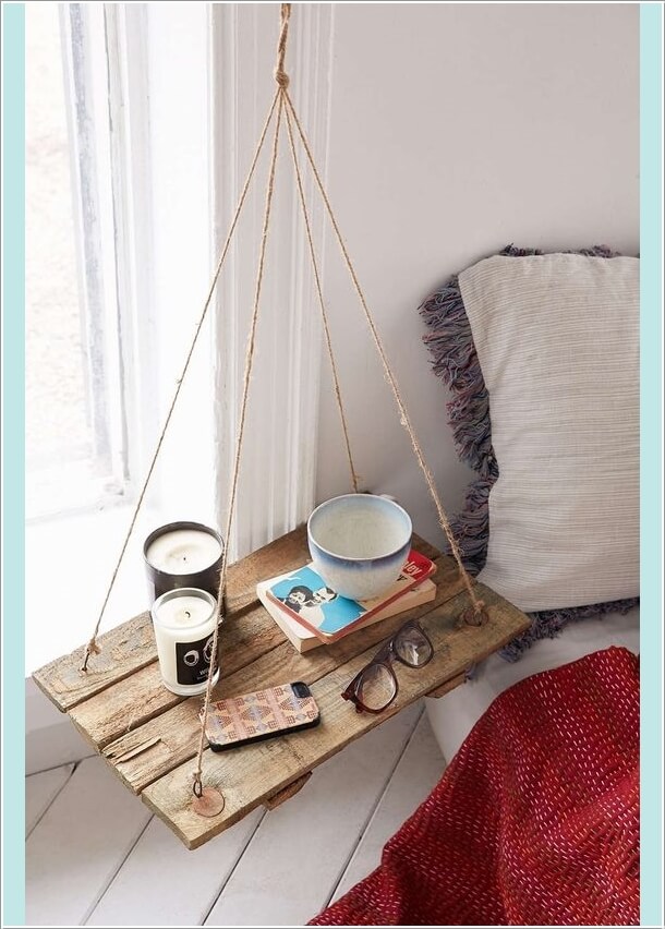 10 Cool Ways to Decorate with Suspended Shelves 4