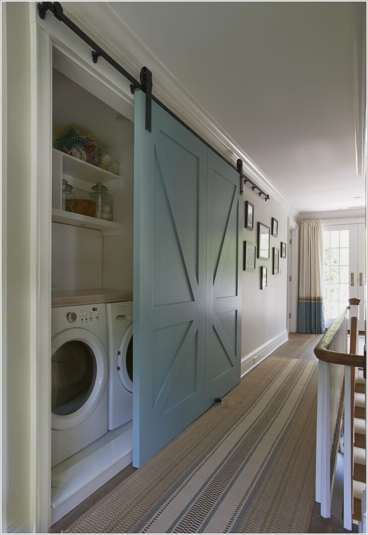 10 Awesome Ways to Decorate Your Home with Barn Doors 3