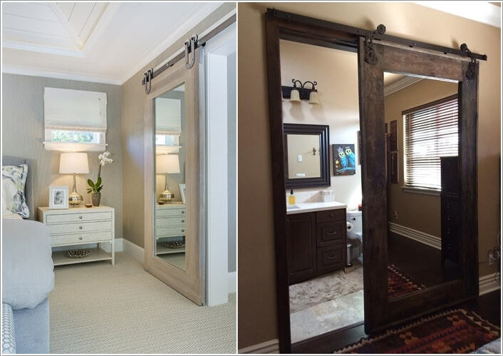 10 Awesome Ways to Decorate Your Home with Barn Doors 4