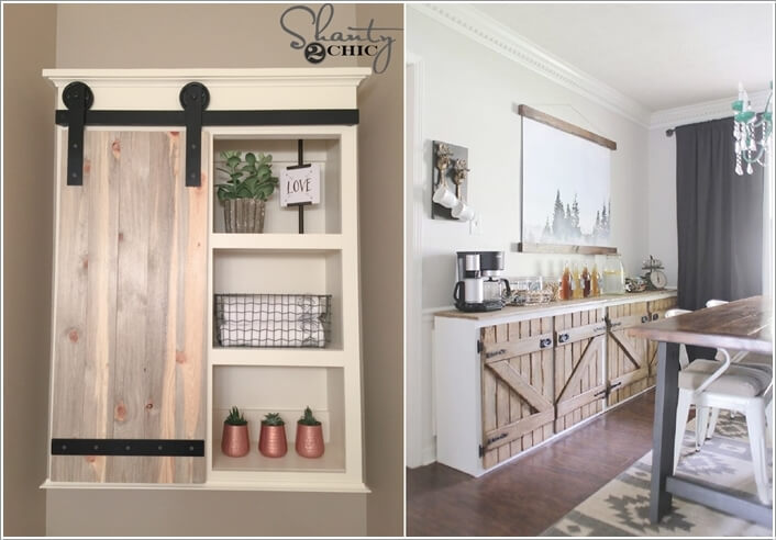 10 Awesome Ways to Decorate Your Home with Barn Doors 9