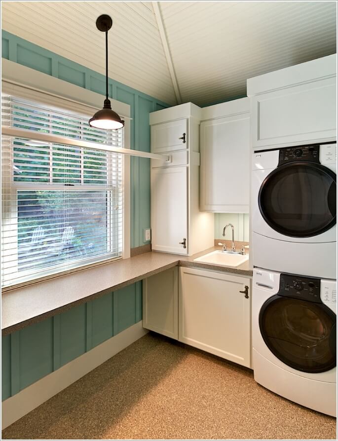 10 Clever Clothes Hanging Solutions for Your Laundry Room 4