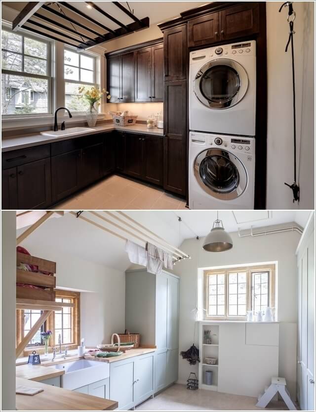 10 Clever Clothes Hanging Solutions for Your Laundry Room 7