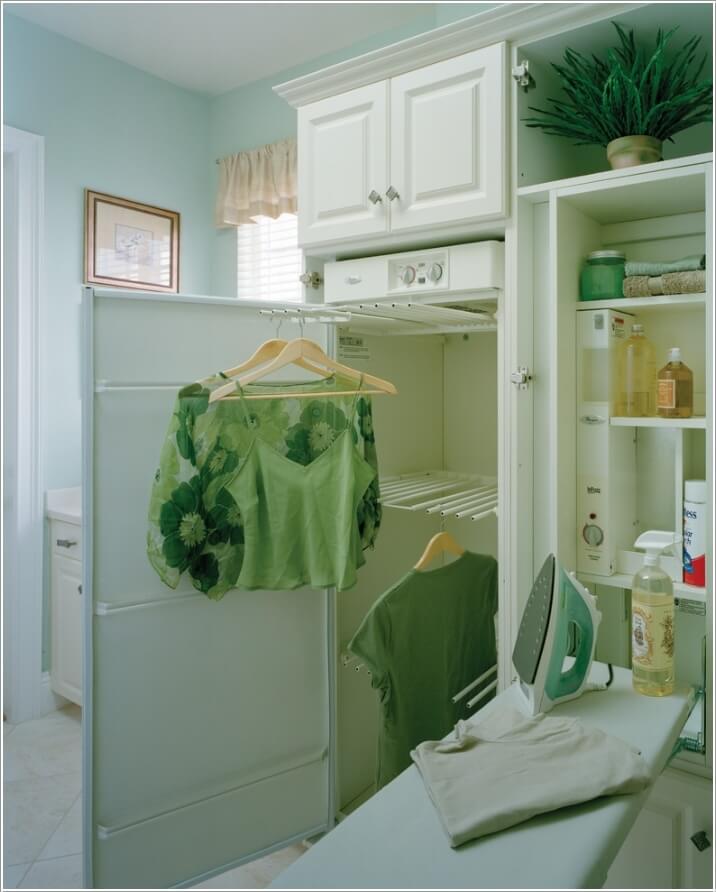 10 Clever Clothes Hanging Solutions for Your Laundry Room 8