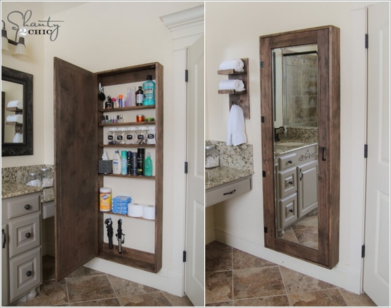 10 Clever Ways to Store More In Your Bathroom 2