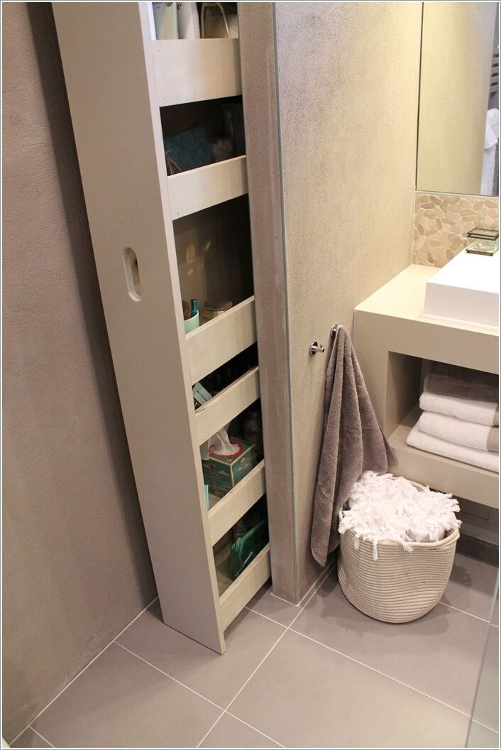 10 Clever Ways to Store More In Your Bathroom 3