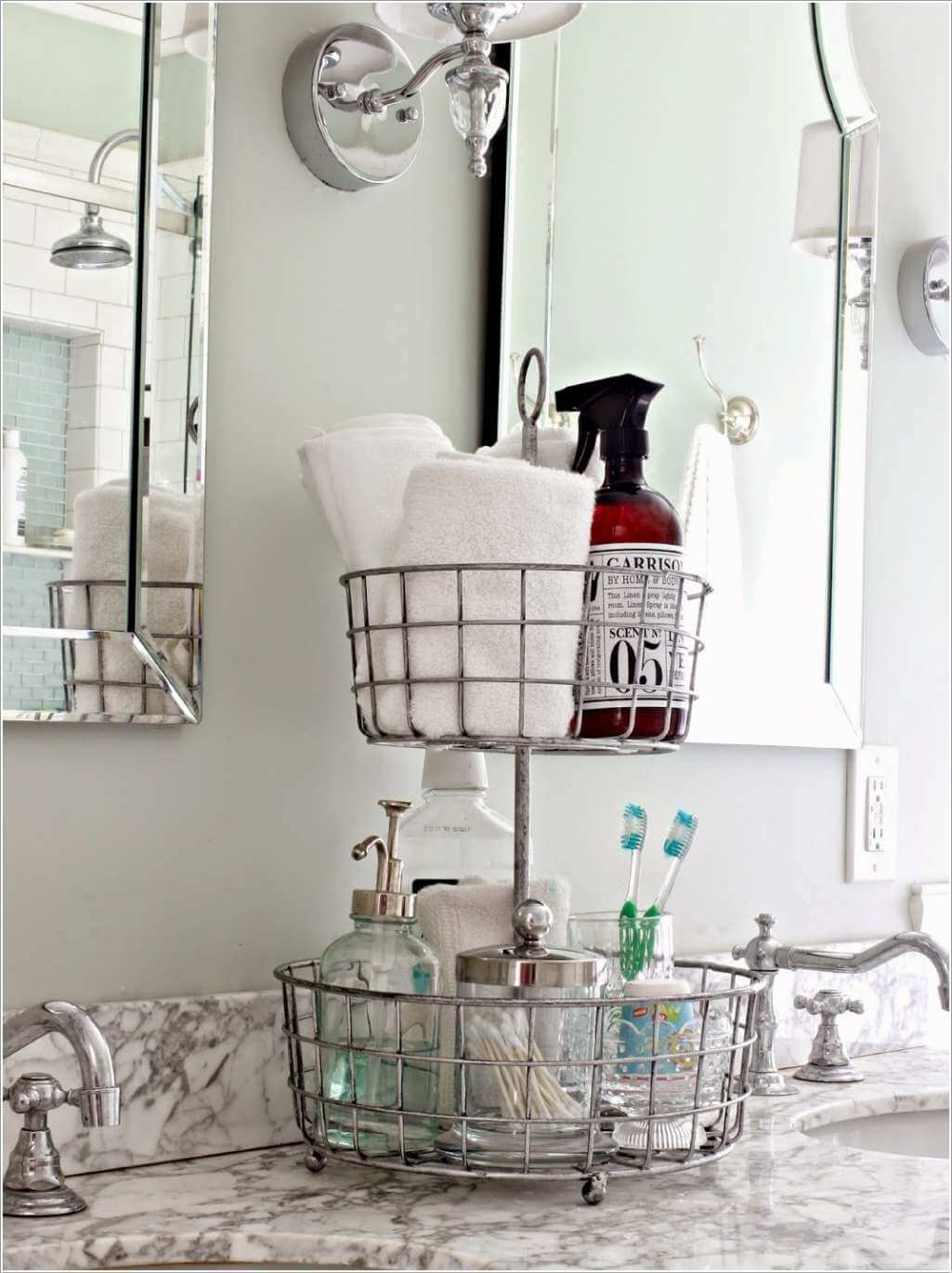 10 Clever Ways to Store More In Your Bathroom 6