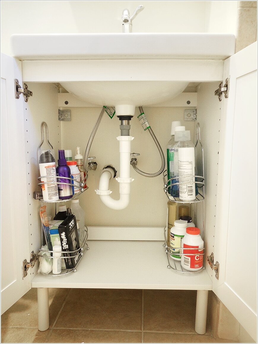 10 Clever Ways to Store More In Your Bathroom 7